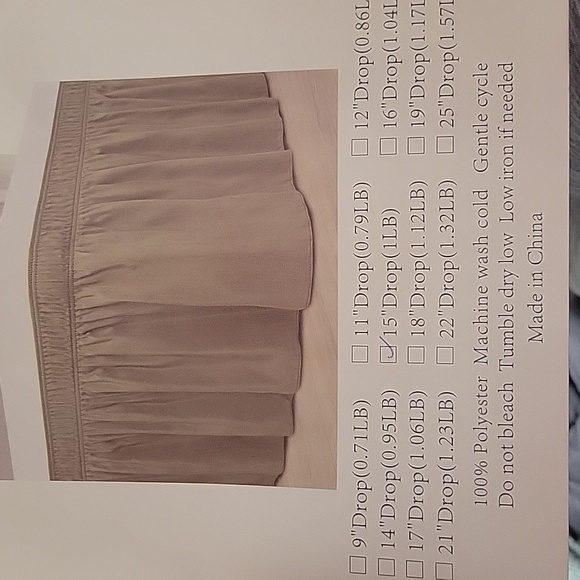 Bedskirt - Picture 2 of 2